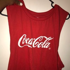 Coco cola crop top